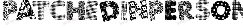 patchedInPERSONALUSEONLY Black字体转换